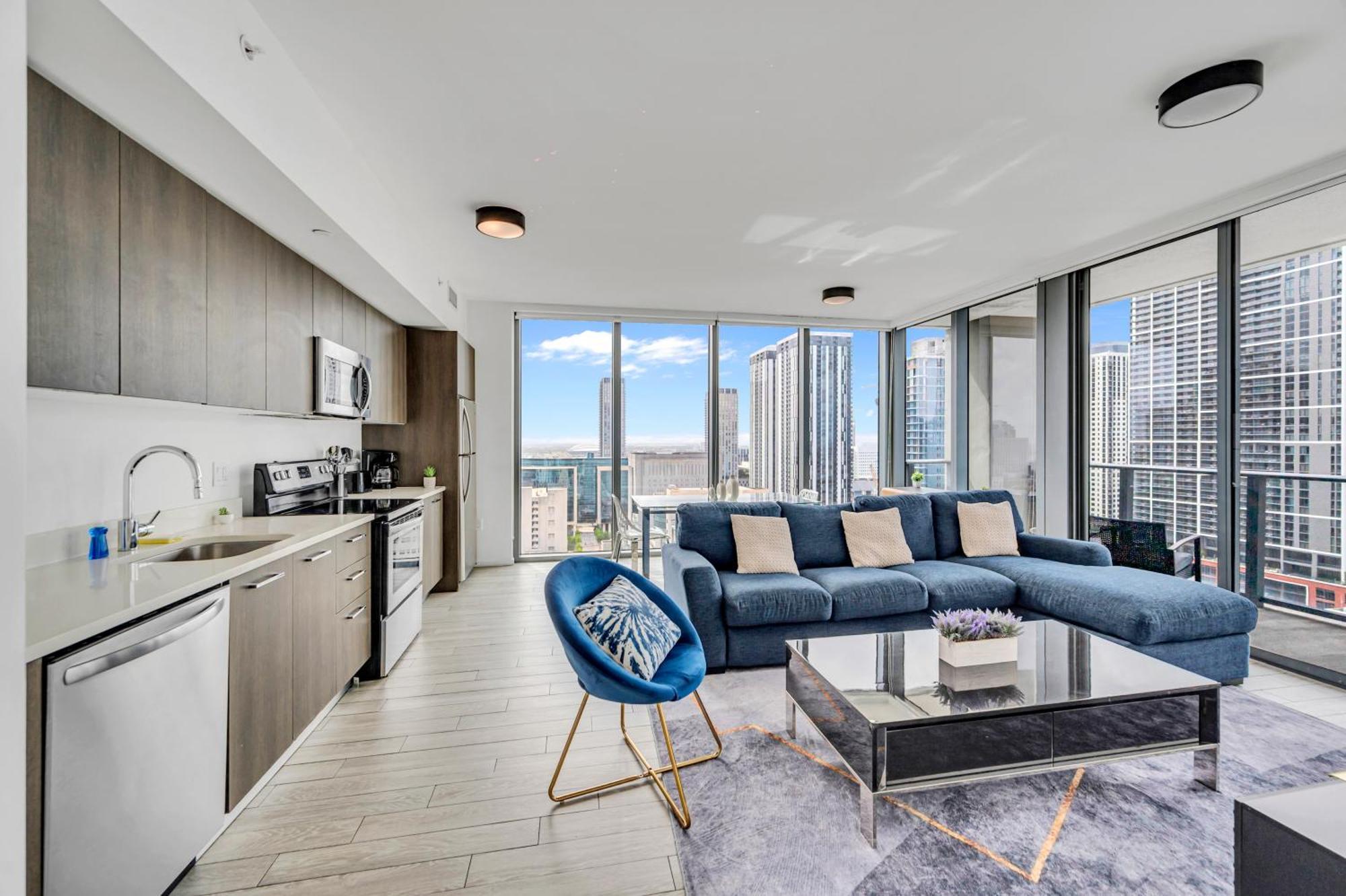 Great 3 Beds 3 Baths Appartment Downtown Miami Exterior foto